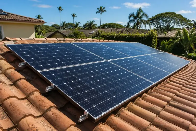 Installation de panneaux solaires à Saint-Forgeux